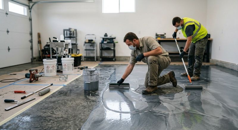 Epoxy Flooring Service in Fairfax, VA