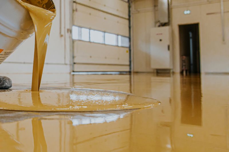 Epoxy Garage Flooring Installation in Winston Salem, NC