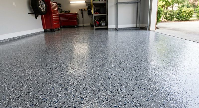 Garage Concrete Coating in Raleigh, NC