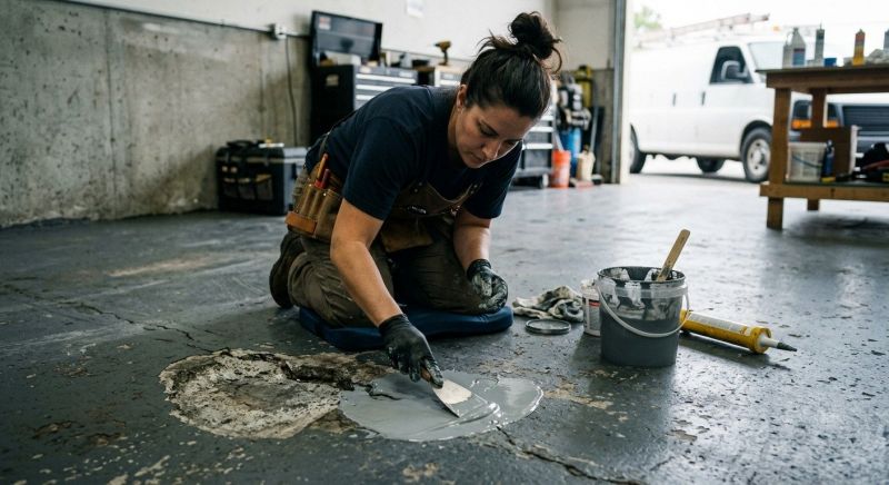 Residential Floor Coating in Columbia, SC