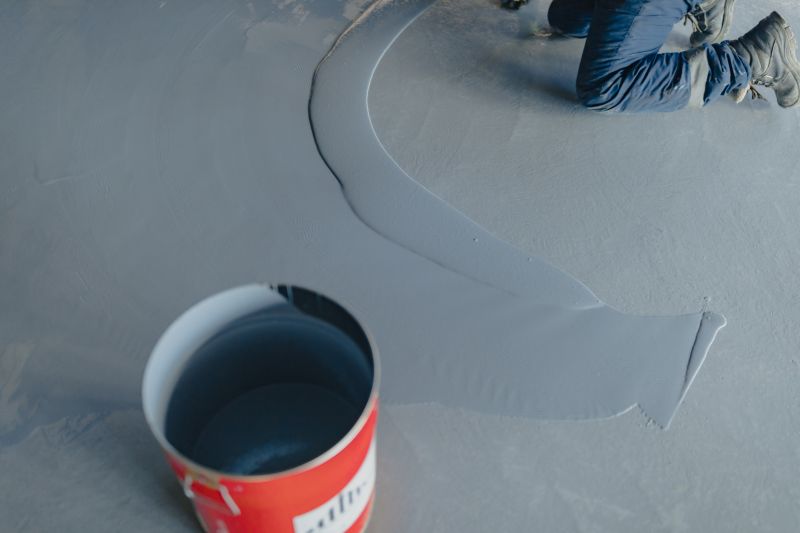 Speckled Garage Floor Painting in Frederick, MD